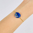 Браслет регулируемый с Лазуритом