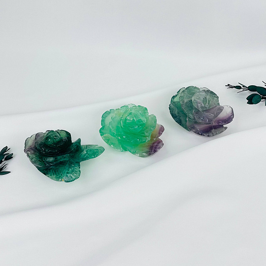 Цветок из Флюорита, Артикул: 117515 - изображение товара №1