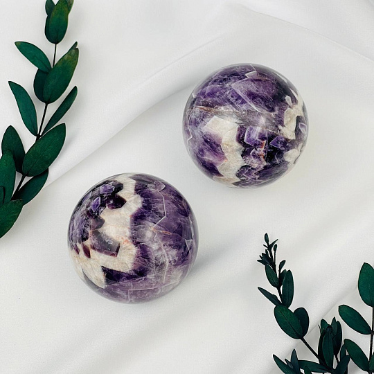 Шар из кварцевого Аметиста, Артикул: 104867 - изображение товара №3