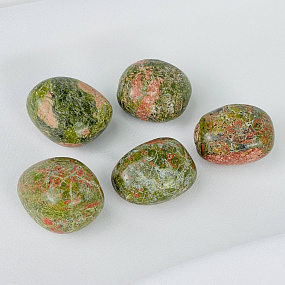 Галтовка из Унакита (25 шт), Артикул: 118104 - изображение товара №2