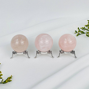 Шар из Розового кварца.