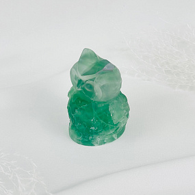 Фигурка Сова из Флюорита, Артикул: 117432 - изображение товара №4