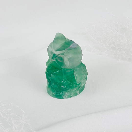 Фигурка Сова из Флюорита, Артикул: 117432 - изображение товара №4