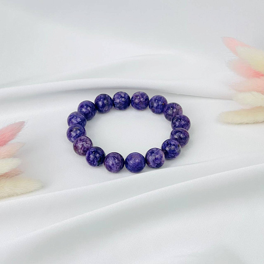 Браслет из Чароита, Артикул: 115878 - изображение товара №3