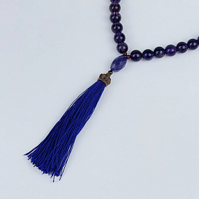 Четки из Аметиста (33 бусины), Артикул: 103988 - изображение товара №3