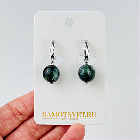 Серьги из Серафинита