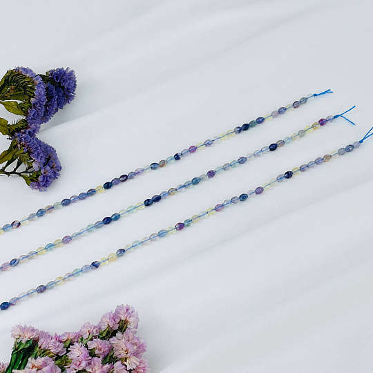 Бусины для украшений из Флюорита, Артикул: 077699 - изображение товара №3