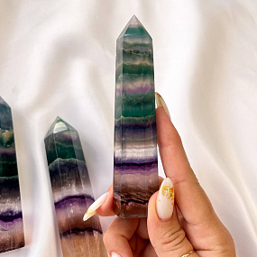 Кристалл из Флюорита