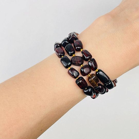 Бусины для украшений из Янтаря, Артикул: 116033 - изображение товара №2