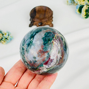 Шар из океанической Яшмы, Артикул: 116966 - изображение товара №2