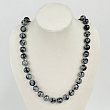 Колье из снежного Обсидиана