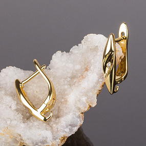 Швензы для сережек с Фианитами, Артикул: 056859 - изображение товара №1