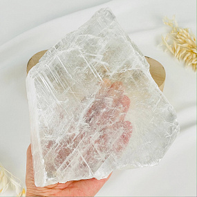 Срез Селенита на подставке, Артикул: 117476 - изображение товара №3