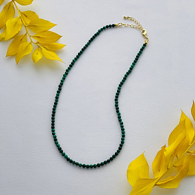 Бусы из Малахита, Артикул: 102185 - изображение товара №1