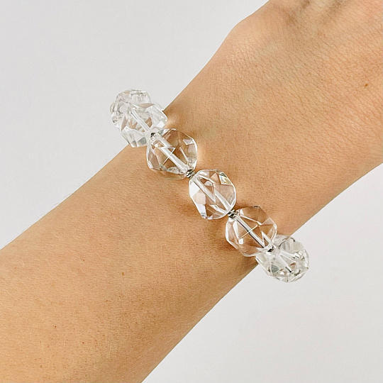 Браслет из Горного Хрусталя, Артикул: 116823 - изображение товара №1