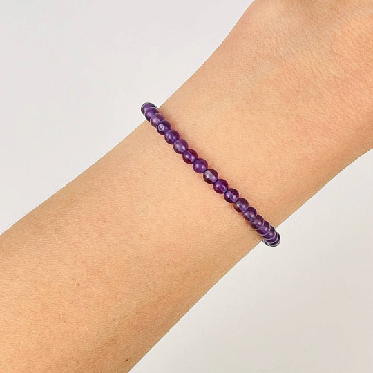 Браслет из Аметиста, Артикул: 083690 - изображение товара №1