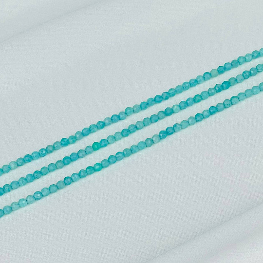 Бусины для украшений из Амазонита (120 бусин), Артикул: 086424 - изображение товара №2