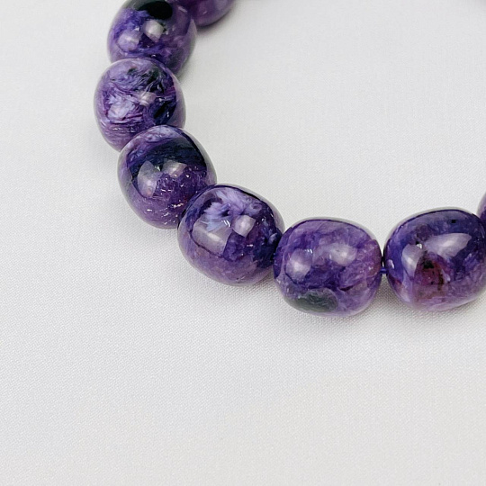 Браслет из Чароита, Артикул: 115856 - изображение товара №2