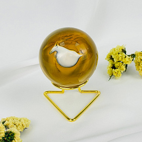 Шар из Яшмы "Мукаит"