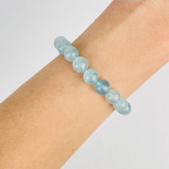 Браслет из Аквамарина, Артикул: 075918 - изображение товара №1