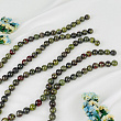 Бусины из зеленой Яшмы (Кровь дракона) (30 бусин)