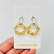 Серьги из Цитрина