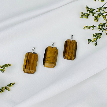 Кулон из Тигрового глаза - изображение товара №1