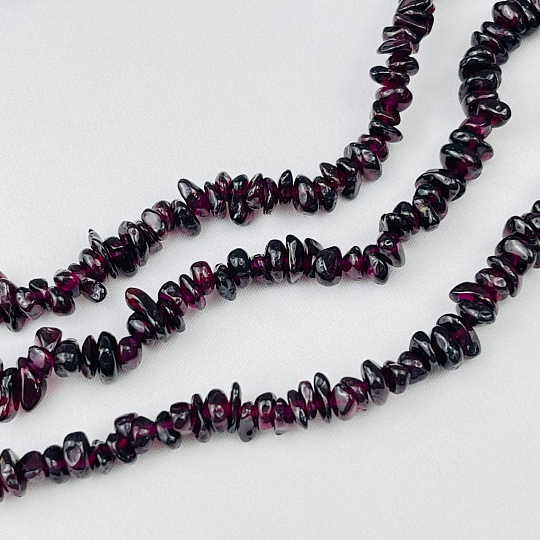 Бусины для украшений из Граната крошка, Артикул: 092892 - изображение товара №2