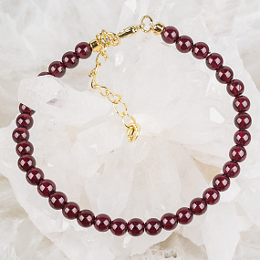 Браслет из Граната (Пироп), Артикул: 084506 - изображение товара №1