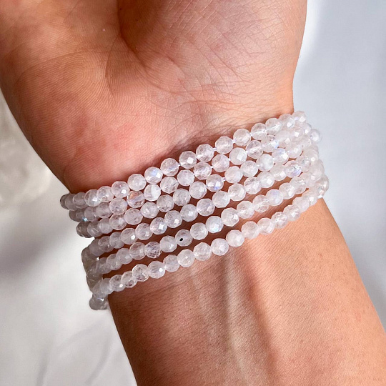 Бусины для украшений из Лунного камня, Артикул: 098751 - изображение товара №2