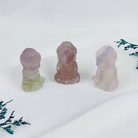 Фигурка Будда из Флюорита, Артикул: 117429 - изображение товара №1