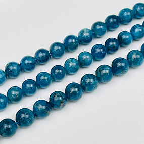 Бусины для украшений из Апатита (45 бусин), Артикул: 086211 - изображение товара №2