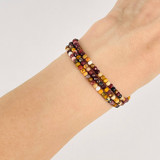 Бусины для украшений из Яшмы (Мукаит), Артикул: 117706 - изображение товара №2