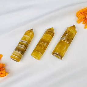 Кристалл из желтого Флюорита, Артикул: 081533 - изображение товара №3