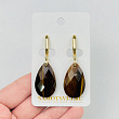 Серьги из Тигрового глаза