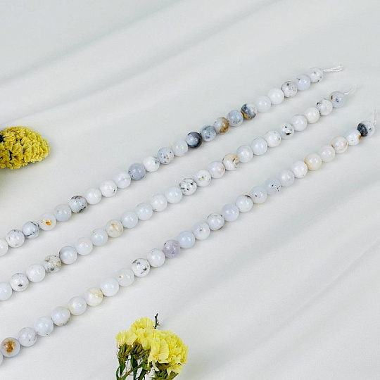 Бусины для украшений из Кахолонга (38 бусин), Артикул: 116781 - изображение товара №3