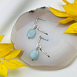 Серьги из Аквамарина