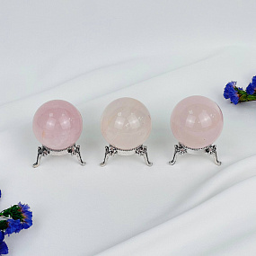 Шар из Розового кварца.