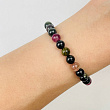 Браслет из камня Турмалин микс