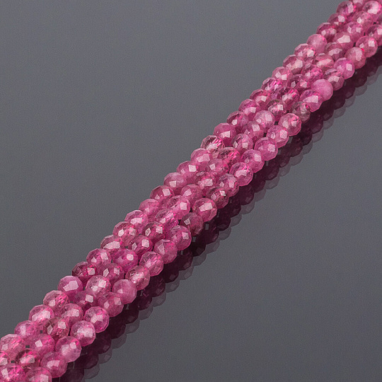 Бусины для украшений из Турмалина розового огранка, Артикул: 092820 - изображение товара №1