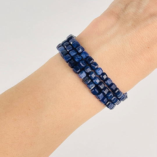 Бусины для украшений из Содалита, Артикул: 117707 - изображение товара №2