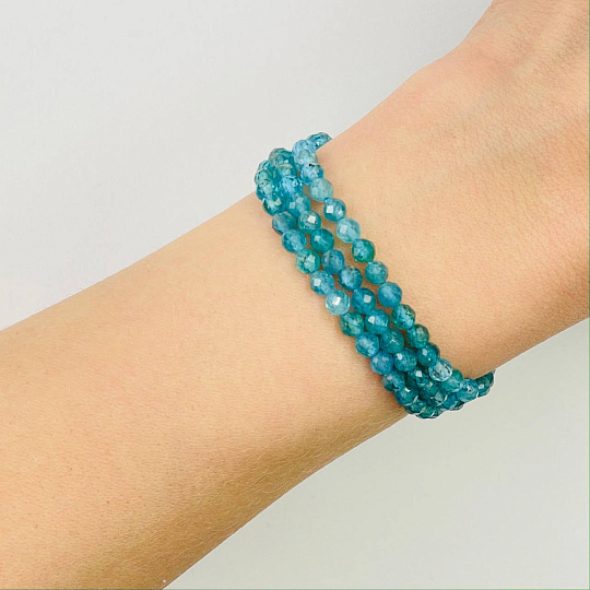 Бусины для рукоделия из Апатита (Бразилия), Артикул: 075241 - изображение товара №2