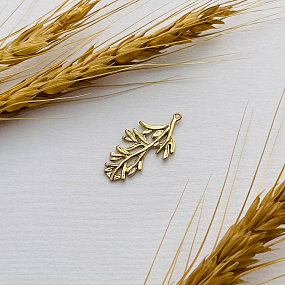 Подвеска "Ветвь" (1 шт), Артикул: 102304 - изображение товара №1