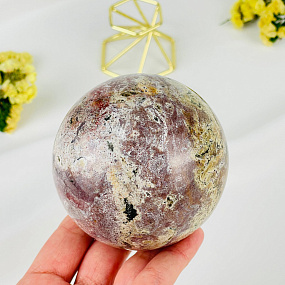 Шар из Яшмы океанической, Артикул: 082633 - изображение товара №2
