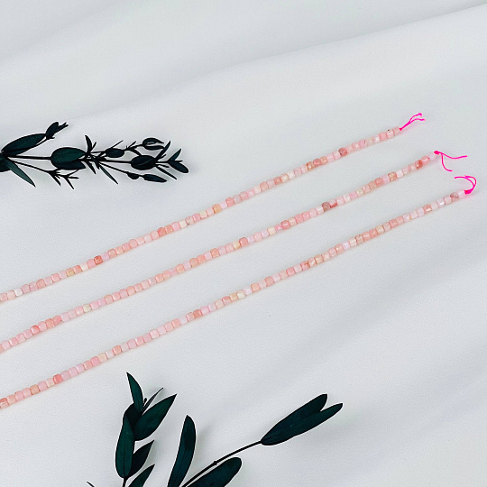 Бусины для украшений из розового Опала, Артикул: 117698 - изображение товара №3