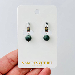 Серьги из Серафинита