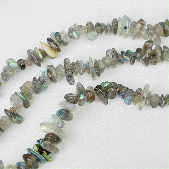 Бусины для украшений из Лабрадора крошка, Артикул: 081955 - изображение товара №1