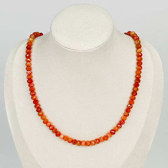 Колье из Сардоникса, Артикул: 080683 - изображение товара №1