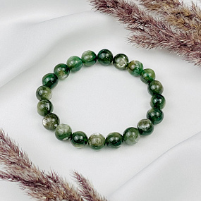 Браслет из Лепидолита "Мусковит", Артикул: 107660 - изображение товара №1