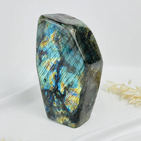 Срез (экран) из камня Лабрадор полированный, Артикул: 101260 - изображение товара №2